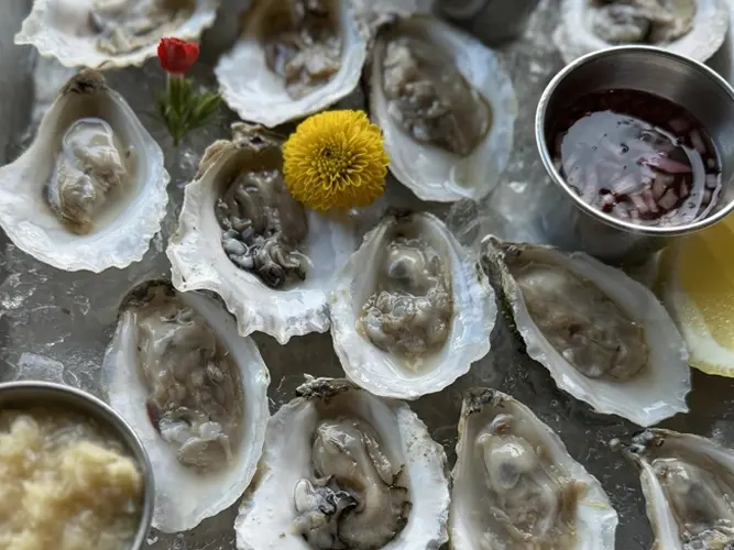 A Classic Oyster Spread pictured 